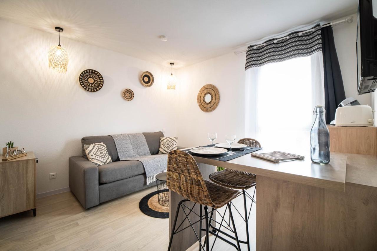 L'Ethnik--Studio Tout Confort--Clim--Parking--Wifi Lourdes Buitenkant foto